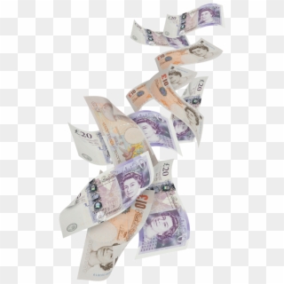 Falling Money Pounds Clipart