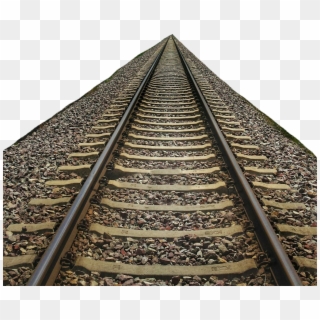#vanishingpoint #railroadtracks #tracks #traintracks - Train Track Transparent Clipart