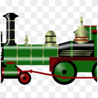 Locomotive Clipart Steam Train - Png Download