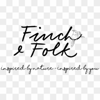 Finch & Folk - Calligraphy Clipart