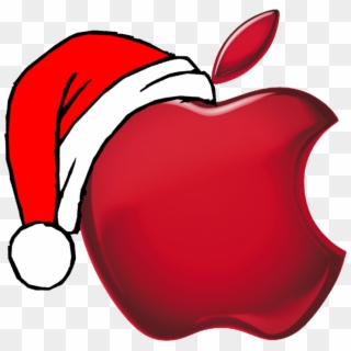 Apple Logo Clip Art At Clkercom Vector Online - Christmas Apple Logo Png Transparent Png