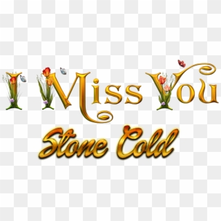 Stone Cold Missing You Name Png - Deshmukh Name Clipart