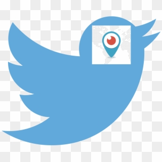 Twitter Confirms Periscope Acquisition As Meerkat Hype - Twitter Logo Png 1080 Clipart