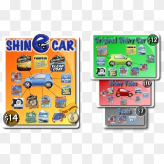 Shiny Car Soft Touch Menu 1200×650 Clipart