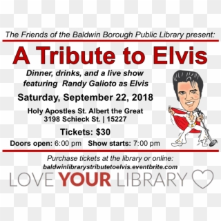 Tribute To Elvis Sponsorship Levels Clipart