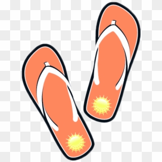 Flip Flop Free To Use Clipart - Clipart Flipflops - Png Download