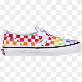 #png #vans #rainbow #checkeredvans #freetoedit - Vans Slip On Multicolor Clipart
