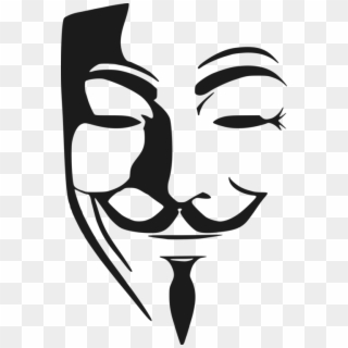 Evey Hammond Guy Fawkes Mask V For Vendetta Clipart