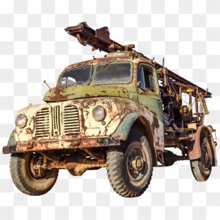 Previous - Old Rusty Car Png Clipart