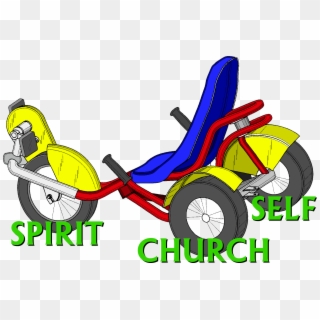 Tricycle - Recumbent Bicycle Clipart