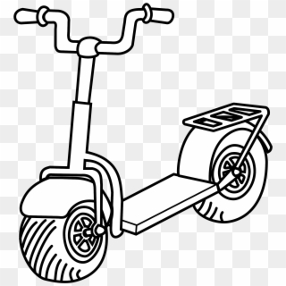 This Free Icons Png Design Of Kick Scooter Clipart