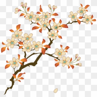 Floral Png Photos - Japanese Flower Pattern Png Clipart