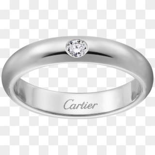 Crb Cartier D Amour Wedding Band Platinum - Cartier Mens Engagement Rings Clipart