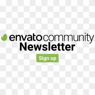 Envato Community Newsletter Sign Up - Oval Clipart