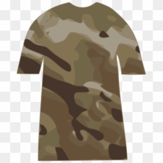 T-shirt Military Camouflage Clothing - Camo Clipart - Png Download