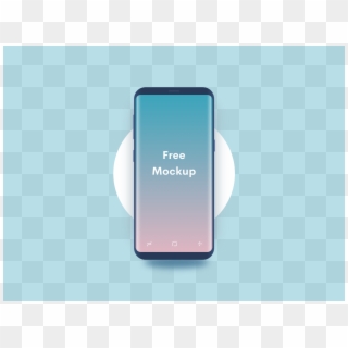 Minimal Samsung S8 Mockup - Iphone Clipart