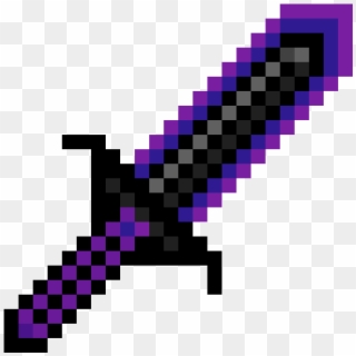 Dark Energy Sword - Minecraft Stone Sword Texture Clipart