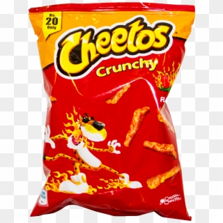 Cheetos Chips Crunchy Red Flaming Hot 32 Gm Clipart