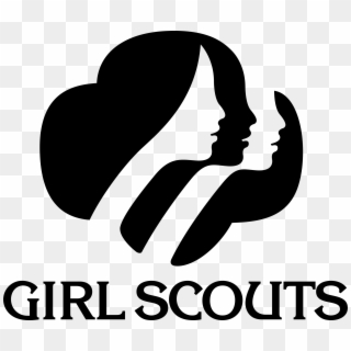 Girl Scouts Logo Png Transparent - White Girl Scouts Logo Clipart