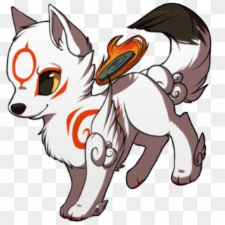 Arctic Wolf Clipart Animated - Cute Chibi Anime Wolf - Png Download