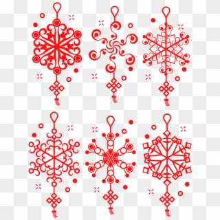 Elemento Decorativo De Comercio Invierno Copo Nieve Clipart