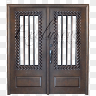 Agatha Square Double Iron Door Exclusive Iron Doors - Home Door Clipart