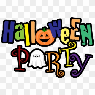 Halloween Party Clipart - Kids Halloween Party - Png Download