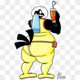 Psy-crow From The Back - Psy Crow Fat Clipart