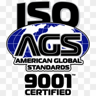 Iso 9001 Certified - American Global Standards Logo Clipart
