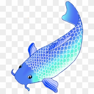 Colorful Koi Fish Drawings Vector Black And White - Koi Fish Clipart Png Transparent Png