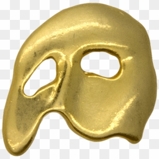 Mask Pin, Phantom Of The Opera Gold Clipart