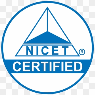 Nicet Certified Clipart