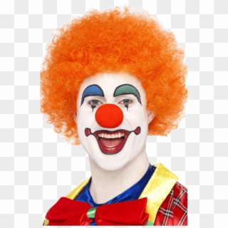 Clown Hair Png For Kids - Orange Clown Clipart