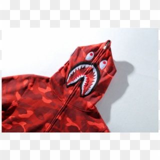 Bape 12201526 Men's Jacket Printing Hoodie Coat Shark - Casual Dress Clipart