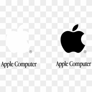Apple Logo Black And White - Apple Clipart