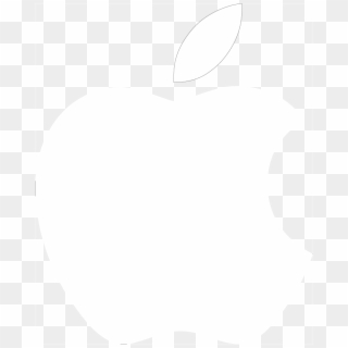 The Gallery For > Apple Logo White Transparent - Mac Logo Png White Clipart