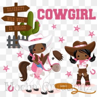 Cowgirl Png - African American Cowgirl Clipart Transparent Png