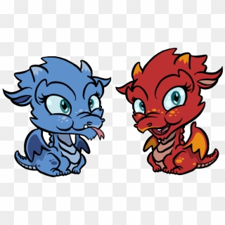 Cute Dragons Chibi Kids Clipart Png - Cute Cartoon Baby Dragon Transparent Png