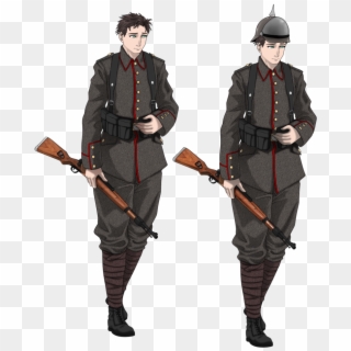 Nazi Soldiers Png - German Soldiers Ww1 Anime Clipart