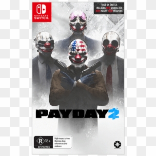 Payday 2 Nintendo Switch Clipart
