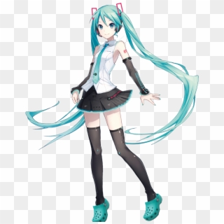 Anime Characters With Crocs @ Dms Open - Hatsune Miku Clipart
