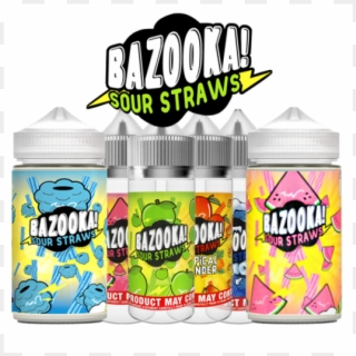 Bazooka Sour Straws E Liquids - Cartoon Clipart