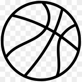 Basketball Svg Png Icon Free Download - Basketball White Png Free Clipart