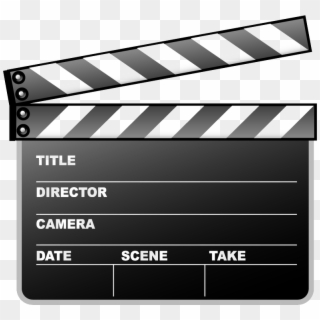 Clapperboard Png Picture - Hiring Video Editor Clipart