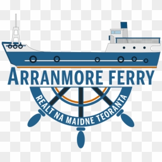 Arranmore Ferry Main Logo, Blue Ferry Icon, Car And Clipart