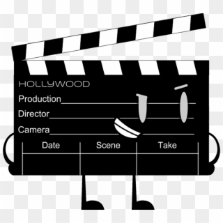 1011 X 909 5 - Clapperboard Clipart