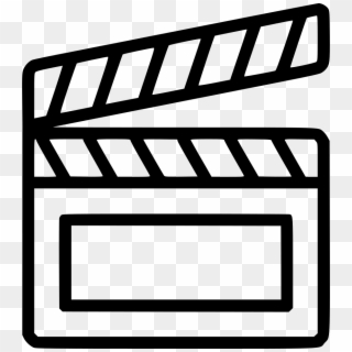 Film Clapper Media Cinema Svg Png Icon Ⓒ - Film Clipart