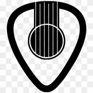 Sound Tattoo Picks Guitar Pick Acoustic Hole Clipart - Logo Pick Guitar Png Transparent Png
