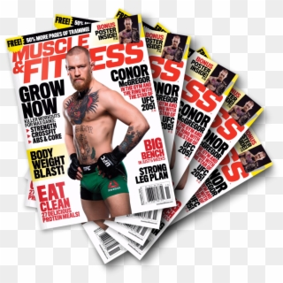 Muscle & Fitness Cover - Magazine Clipart