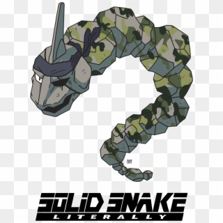 15% Off, Get Yours Before They Run Out Solid Snake - Onix Pokemon Clipart
